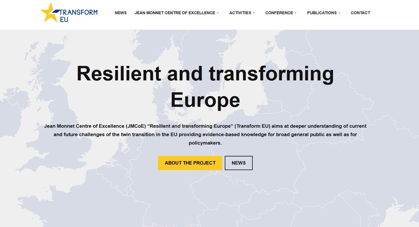 Resilient and transforming Europe (Transform EU)